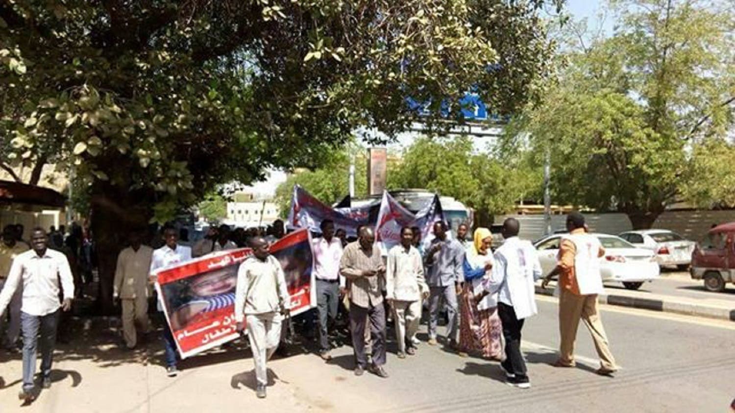 Sudanese protest child rape 2. (Supplied)