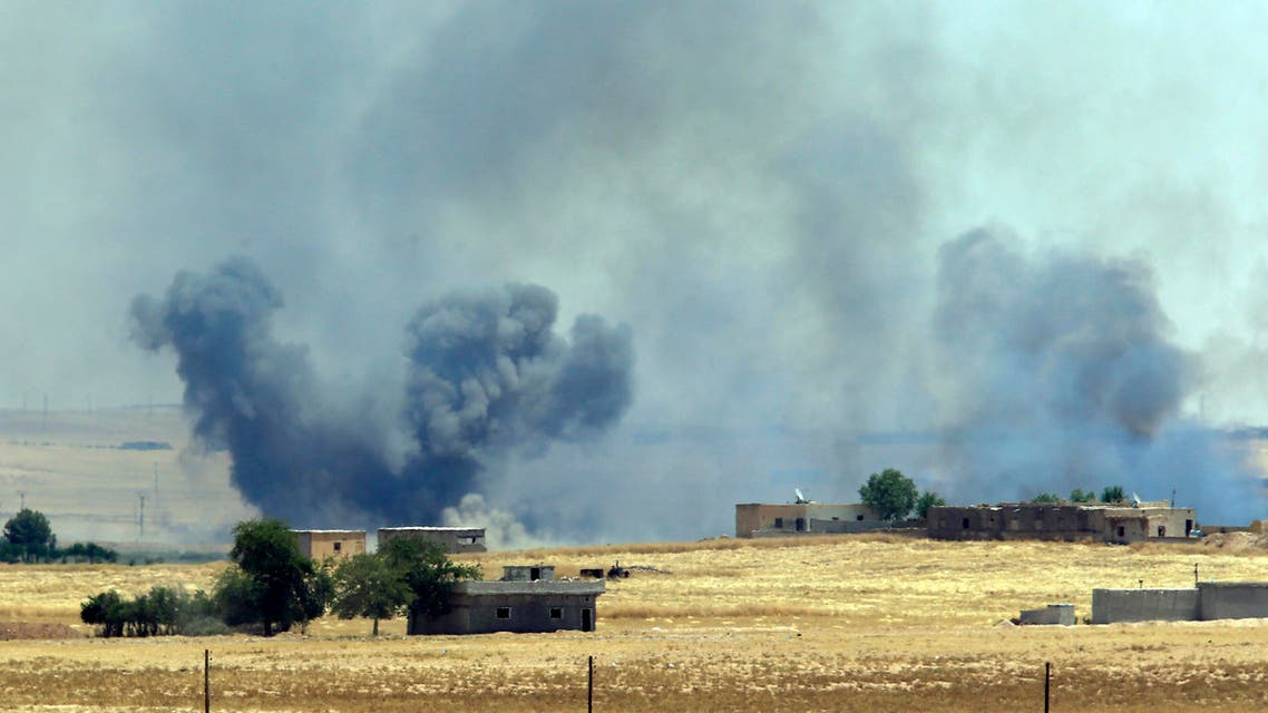 The US-led coalition has been pounding the Raqqa area regularly for months. (File photo: AP)