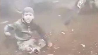 WATCH: 'Daddy pick me up', cries Syrian boy who lost both legs in raid