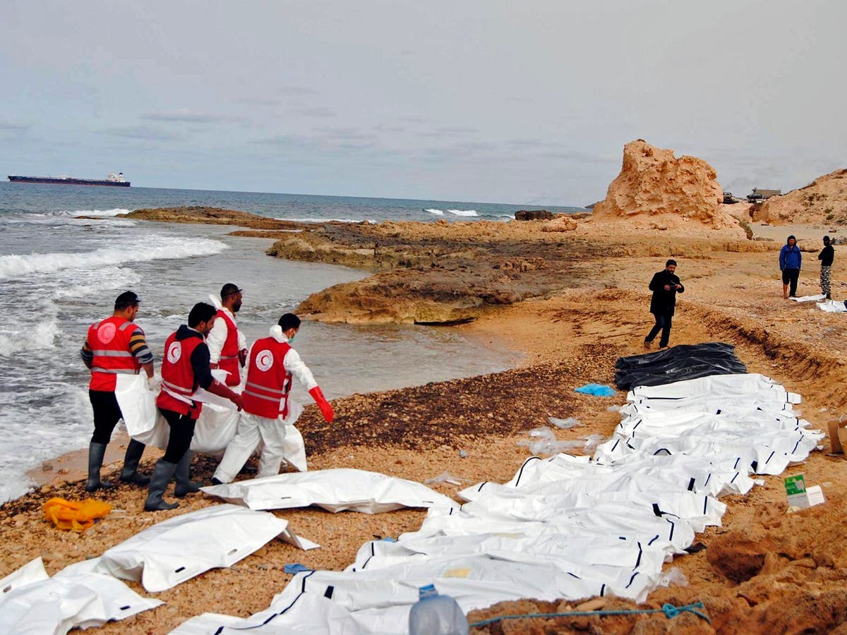 Hver uge Forfatter Fest Red Crescent: 74 bodies of migrants wash ashore in Libya | Al Arabiya  English