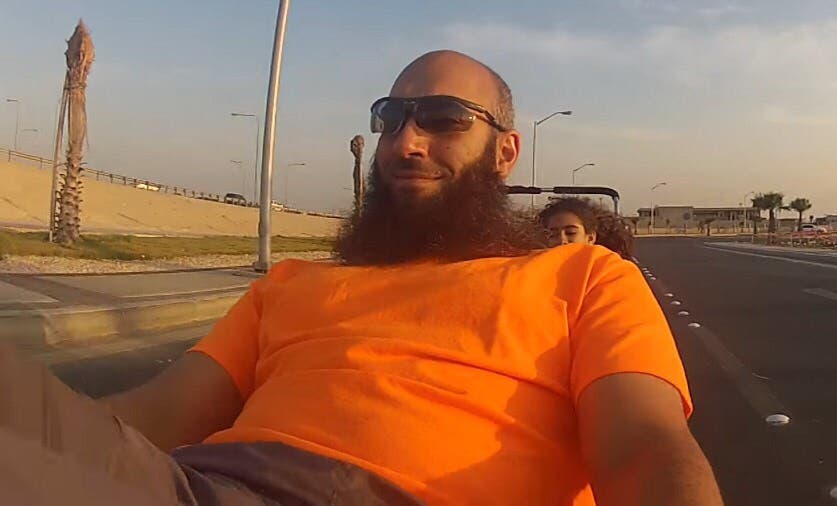 حادث دراجة هوائية في سعودية
