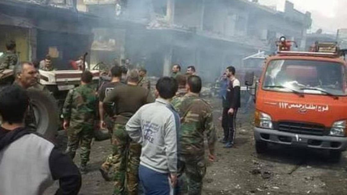 Attacks in Homs. (Supplied)