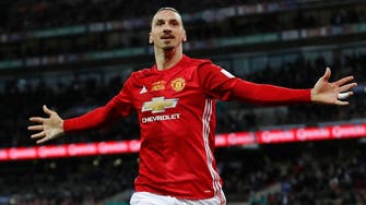 Zlatan Ibrahimovic’s double wins League Cup for Man United