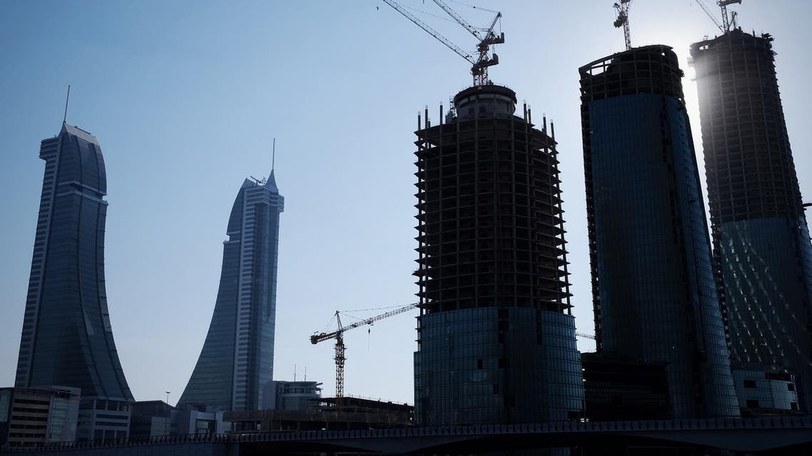 A general view shows the Bahrain Financial Harbour building in the capital Manama, on February 10, 2016. (AFP)