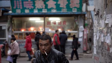Beijing shantytown (AFP)