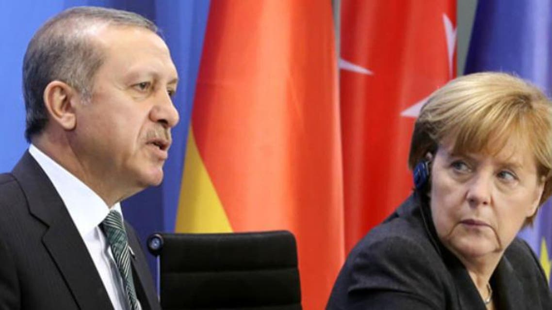 أردوغان و ميركل