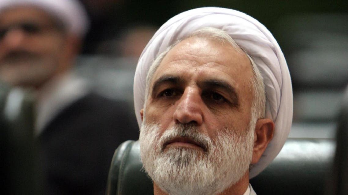 Gholam Hossein Mohseni Ejehei, Iran's judiciary spokesman, listens to a speech during a debate at the parliament, in Tehran, Iran, Sunday, Aug. 21, 2005. ( Filephoto: AP)