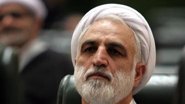 Gholam Hossein Mohseni Ejehei, Iran's judiciary spokesman, listens to a speech during a debate at the parliament, in Tehran, Iran, Sunday, Aug. 21, 2005. ( Filephoto: AP)