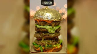 Burger with 24-carat gold bun takes Dubai by storm, including its crown prince