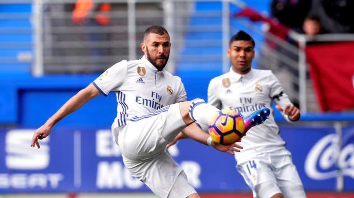 enzema reacted angrily to criticism of the attacking trio after the game