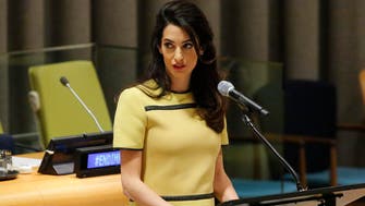 Amal Clooney urges Iraq to allow probe of ISIS crimes