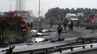 Five killed as helicopter crashes in outskirts of Istanbul