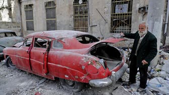 Aleppo car lover aims to revive his ‘wounded’ classics 