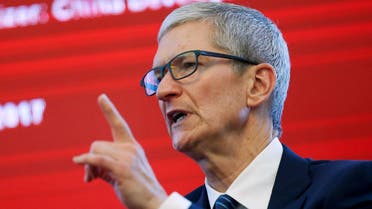 Apple CEO Tim Cook attends the China Development Forum in Beijing, China, March 18, 2017. REUTERS