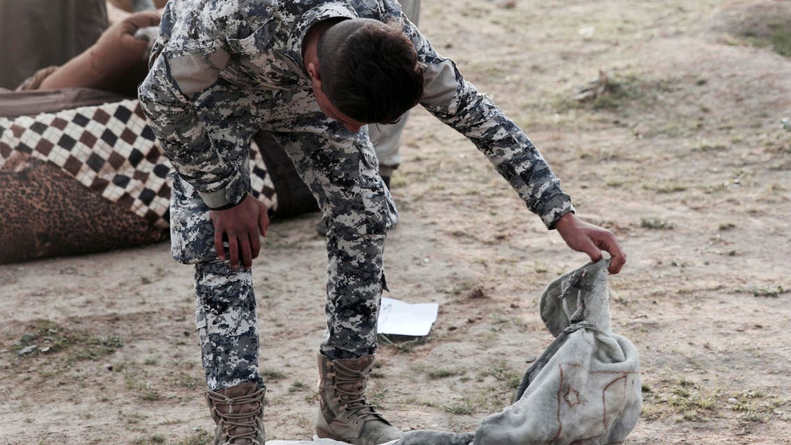 مقبرة جماعية عثروا عليها في الموصل