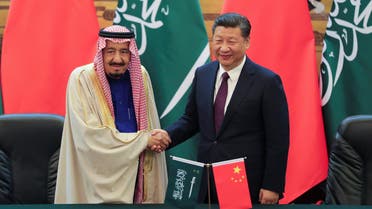 الملك سلمان - الرئيس الصيني 3