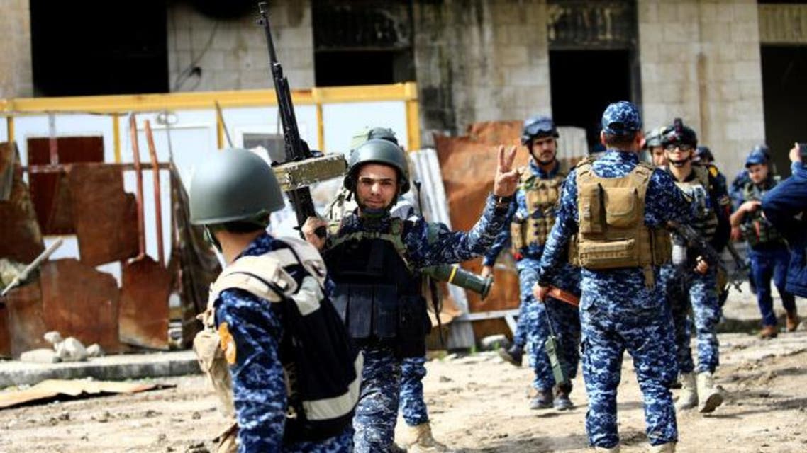 القوات العراقية في المدينة القديمة في الموصل