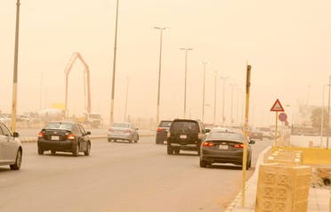 Public told to be alert as dusty, foggy weather blanket Kingdom cities. (Saudi Gazette)