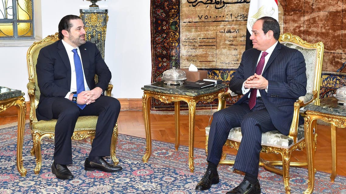 السيسي و الحريري 3