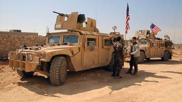 The US military provided air and artillery support in an offensive for a dam near the ISIS stronghold of Raqqa in Syria, (File photo: AFP)