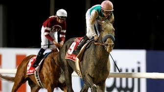 Race favorite Arrogate wins Dubai World Cup