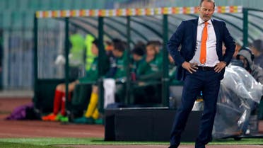 Netherlands’ former coach Danny Blind reacts during their World Cup Group A qualifying soccer match against Bulgaria (File Photo: AP/Vadim Ghirda)