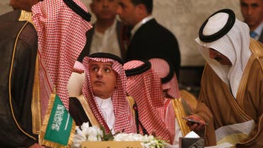 Saudi Arabia's Foreign Minister Adel al-Jubeir attends the preparatory meeting of Arab Foreign ministers of the 28th Ordinary Summit of the Arab League at the Dead Sea, Jordan March 27, 2017. REUTERS/Muhammad Hamed