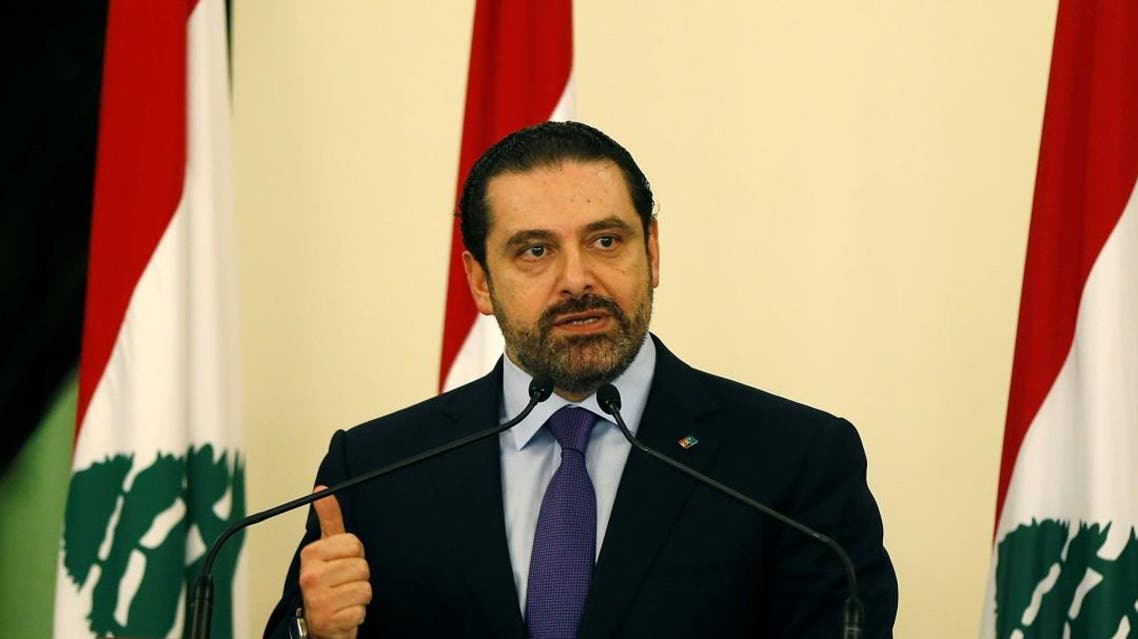 Lebanese Prime Minister Saad al-Hariri talks during a conference in Beirut, Lebanon January 19, 2017. REUTERS/Mohamed Azakir