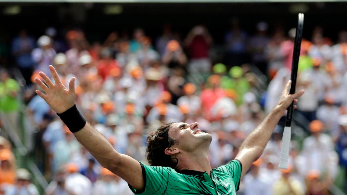 ***DESTINATION CODES***** PSC LBY RNA DNP UCDPTEST PSP RSP RAST CSA REUTE RWSA RNP SPR REULB AFA Tennis-Federer beats Nadal in straight sets in Miami Open final ============================================= April 2 (Reuters) - Roger Federer continued his recent mastery of Rafa Nadal when he beat his great rival 6-3 6-4 in the final of the Miami Open on Sunday. Federer, peerless this year after returning from a six-month injury absence, broke once in each set on the Crandon Park hardcourt for his fourth consecutive victory over the Spaniard. Nadal still leads their career head-to-head record at 23-14, due entirely to his superiority on clay, but Federer now leads 10-9 on hardcourt. Federer improved to 19-1 this year, winning the Australian Open in five sets over Nadal, and Paribas Open in straight sets over Stan Wawrinka. His only loss was at the hands of Russian Evgeny Donskoy in the second round in Dubai. (Reporting by Andrew Both in Cary, North Carolina, editing by Gene Cherry) CopyRight Info (c) Copyright Thomson Reuters 2017. Click For Restrictions - http://about.reuters.com/fulllegal.asp