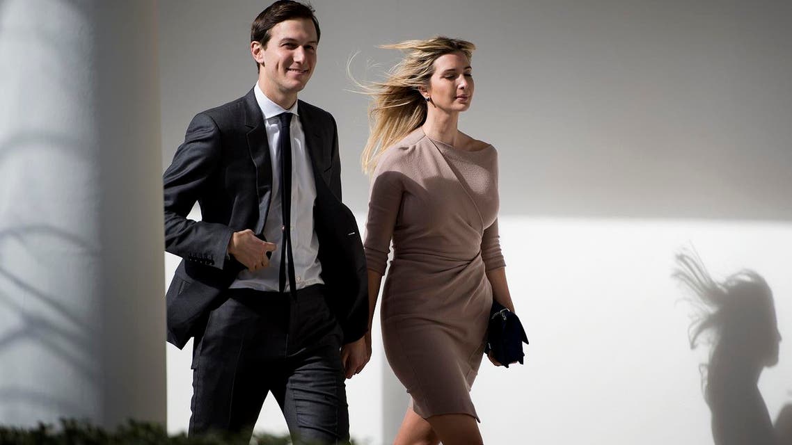 Ivanka Trump and her husband White House senior advisor Jared Kushner in Washington, DC on February 10, 2017. (AFP)