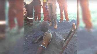 VIDEO: ‘Burglar’ forced to dig his own grave‚ buried alive in South Africa