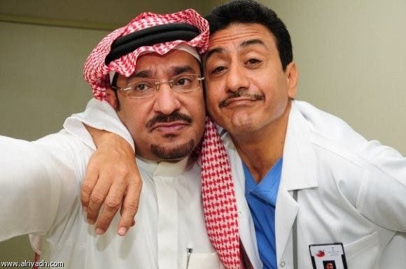 عبدالله السدحان مع ناصر القصبي
