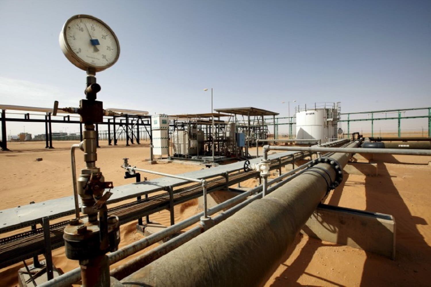An oil filed in Libya. (File photo: Reuters)