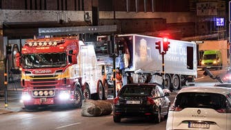 Explosives found in truck used in Stockholm attack as driver arrested