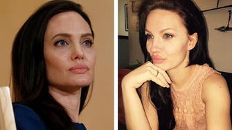 Mom-of-two looks so much like Angelina Jolie people stop and stare