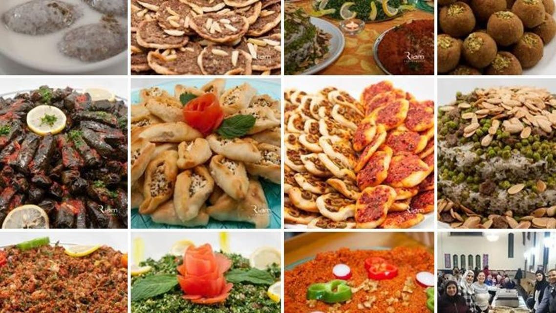 Among the dishes included in the dinners are Syrian pastries, stuffed vegetables, fattoush and tabbouleh salads. (Photo courtesy: Riam Al Safadi)