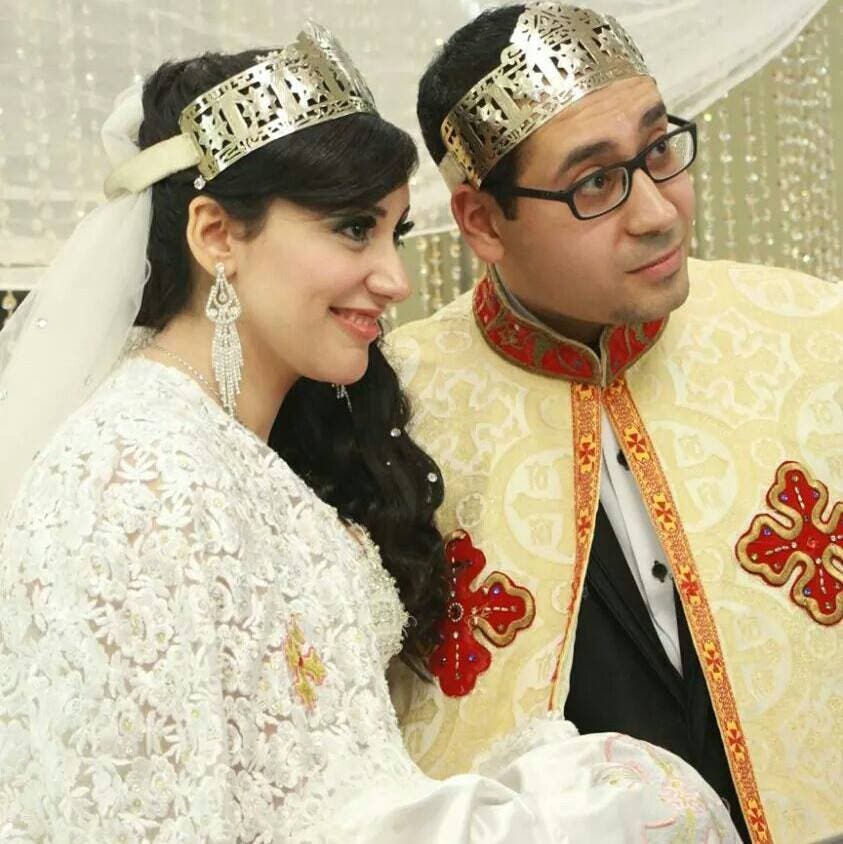 مايكل يوم زفافه