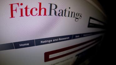 This picture taken on January 17, 2012 in Paris shows a close-up of a page of the Ratings agency Fitch website. (AFP)