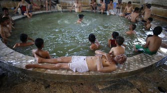 An Iraqi spa for soldiers to relax after battling ISIS