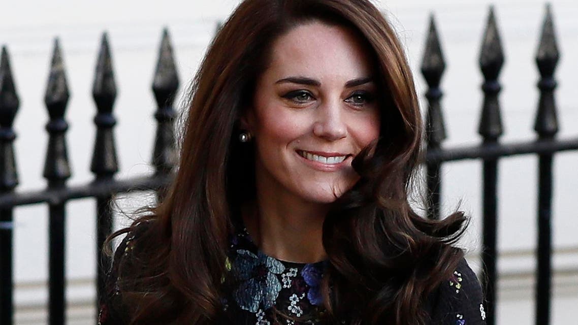 Catherine, Duchess of Cambridge arrives at the Institute of Contemporary Arts in central London, Britain January 17, 2017. (reuters)