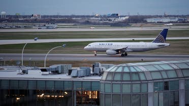 A United Airline Airbus A320 aircraft lands at O'Hare International Airport in Chicago, Illinois, U.S., April 11, 2017