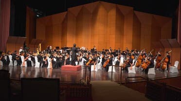 The first Japanese orchestral concert led by maestro Hirofumi Yoshida was held at the King Fahd Cultural Center in Riyadh. (Supplied) 