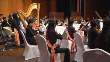 The more than 80-strong Japanese orchestra comprised instrumentalists and choir artists. (Supplied)