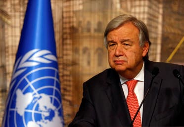 U.N. Secretary-General Antonio Guterres. (REUTERS)