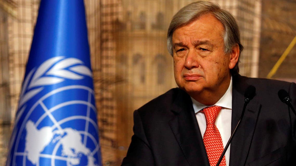 U.N. Secretary-General Antonio Guterres. (REUTERS)