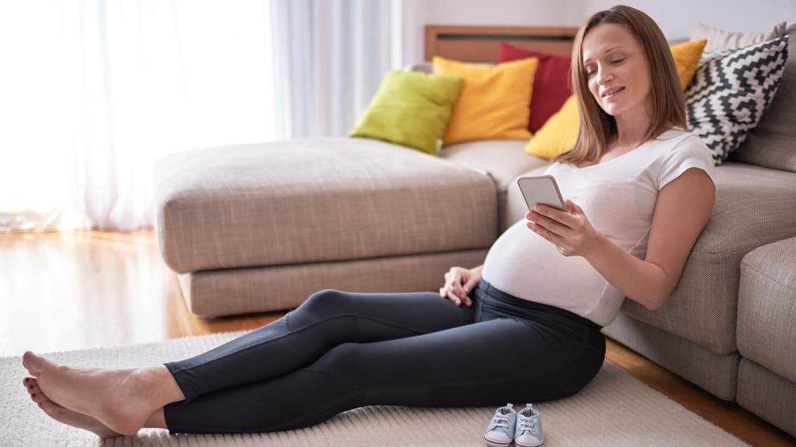 حامل هاتف محمول موبايل pregnant mobile