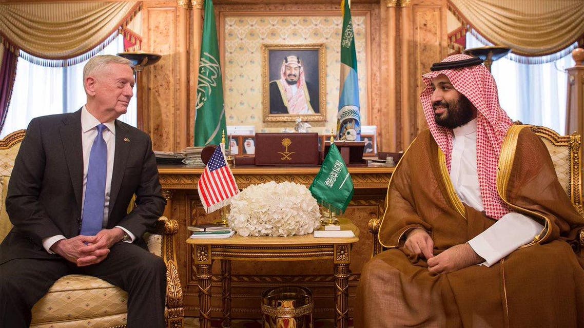 محمد بن سلمان مستقبلاً ماتيس