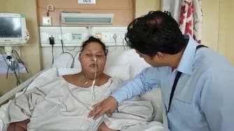 World’s heaviest woman Eman speaks for the first time in new videos