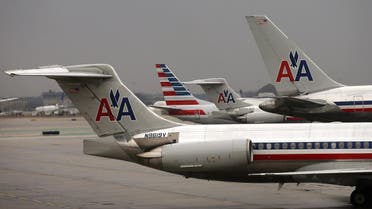 American Airlines aircraft at O’Hare Airport in Chicago, Illinois. (AFP)
