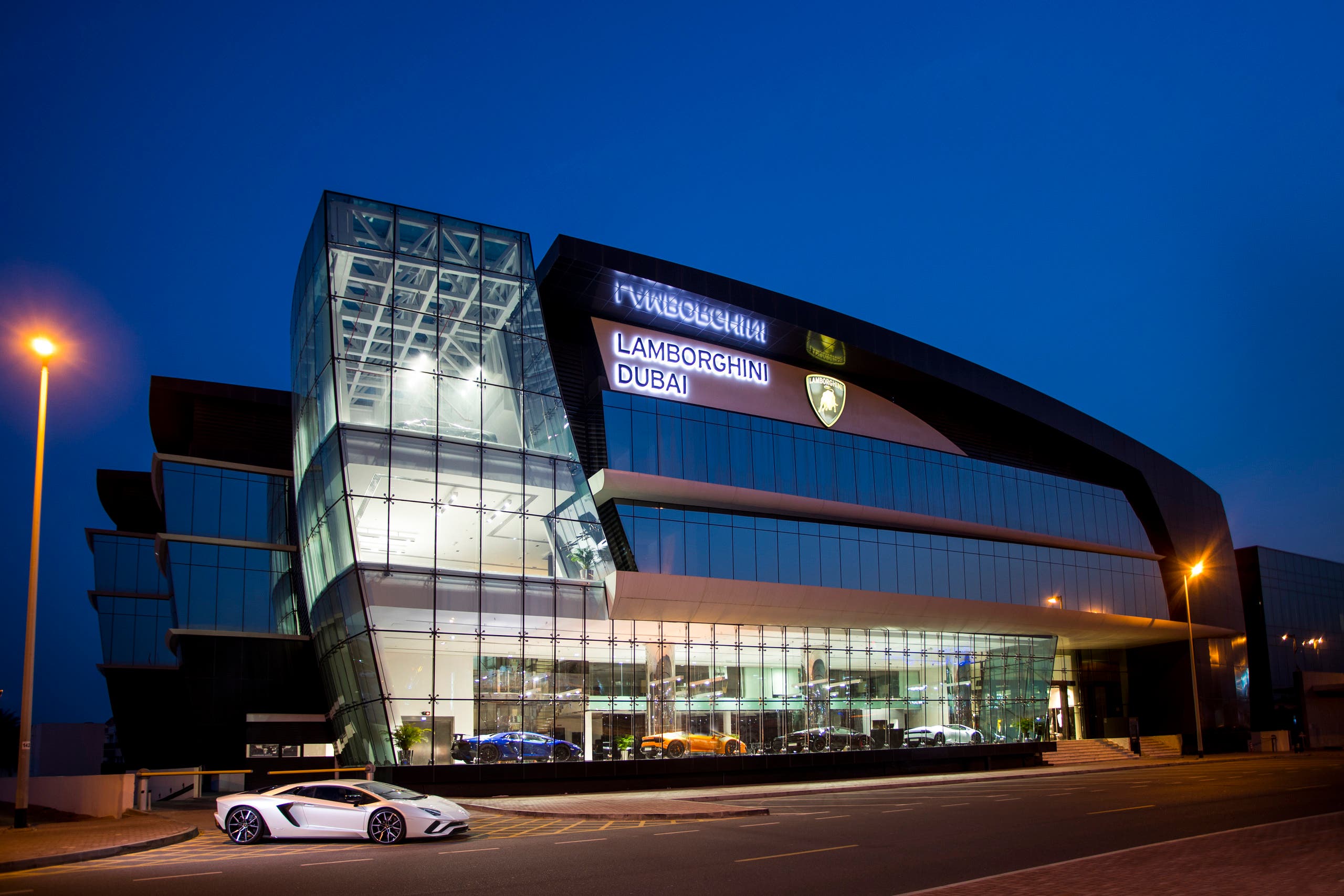 Inside look at world’s largest Lamborghini showroom in Dubai | Al